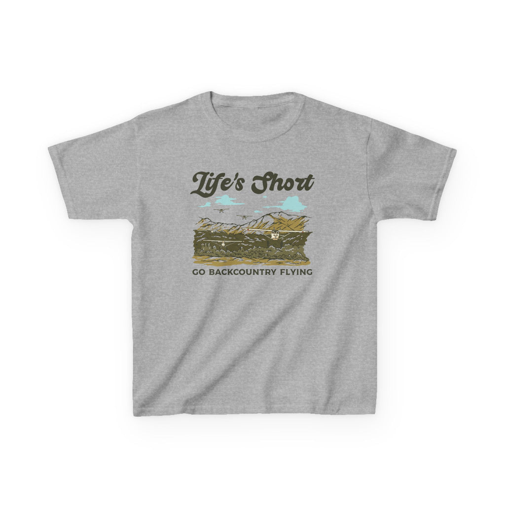 Kids Airplane T-Shirt - Go Backcountry Flying