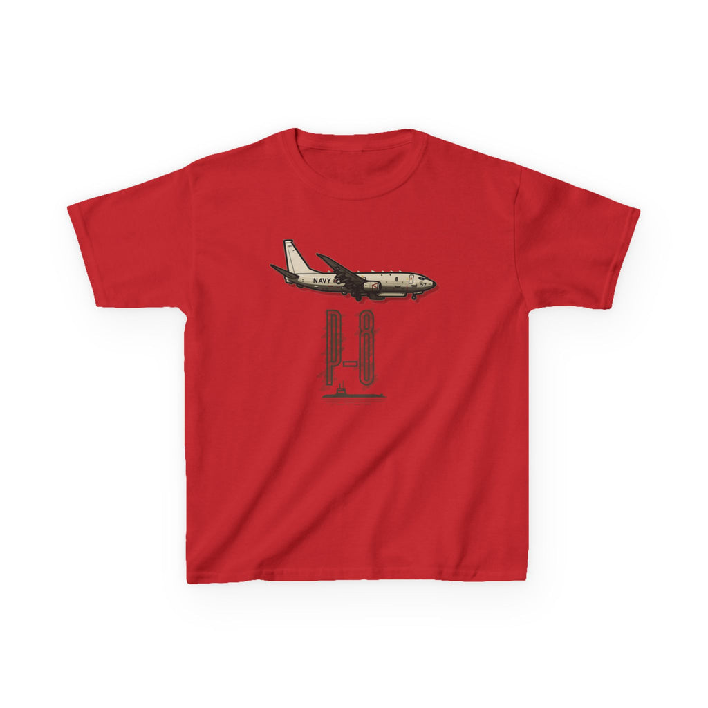 Kids Airplane T-Shirt - Sub Hunter U.S. Navy P-8