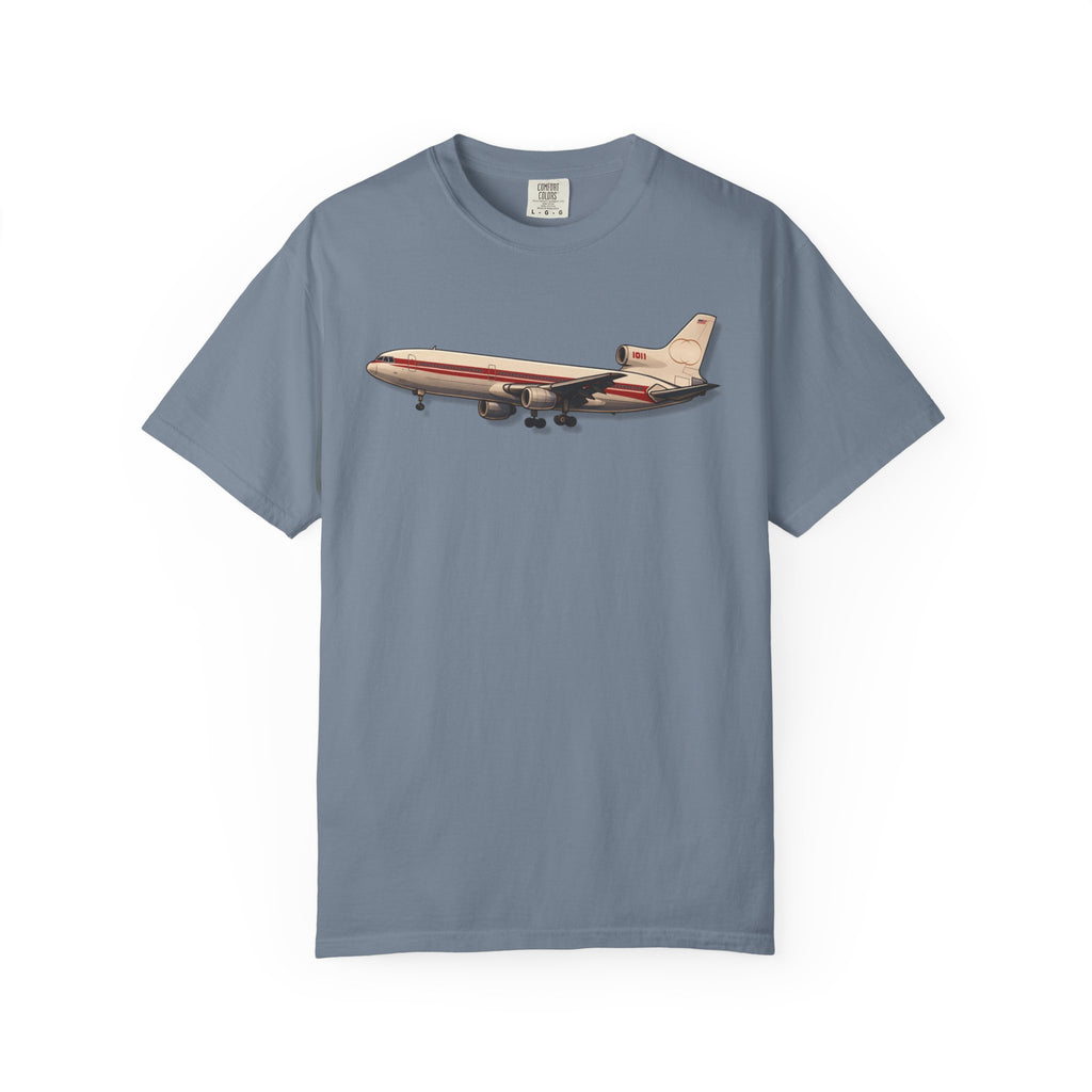 L-1011 TriStar Legendary White & Red Airplane T-Shirt