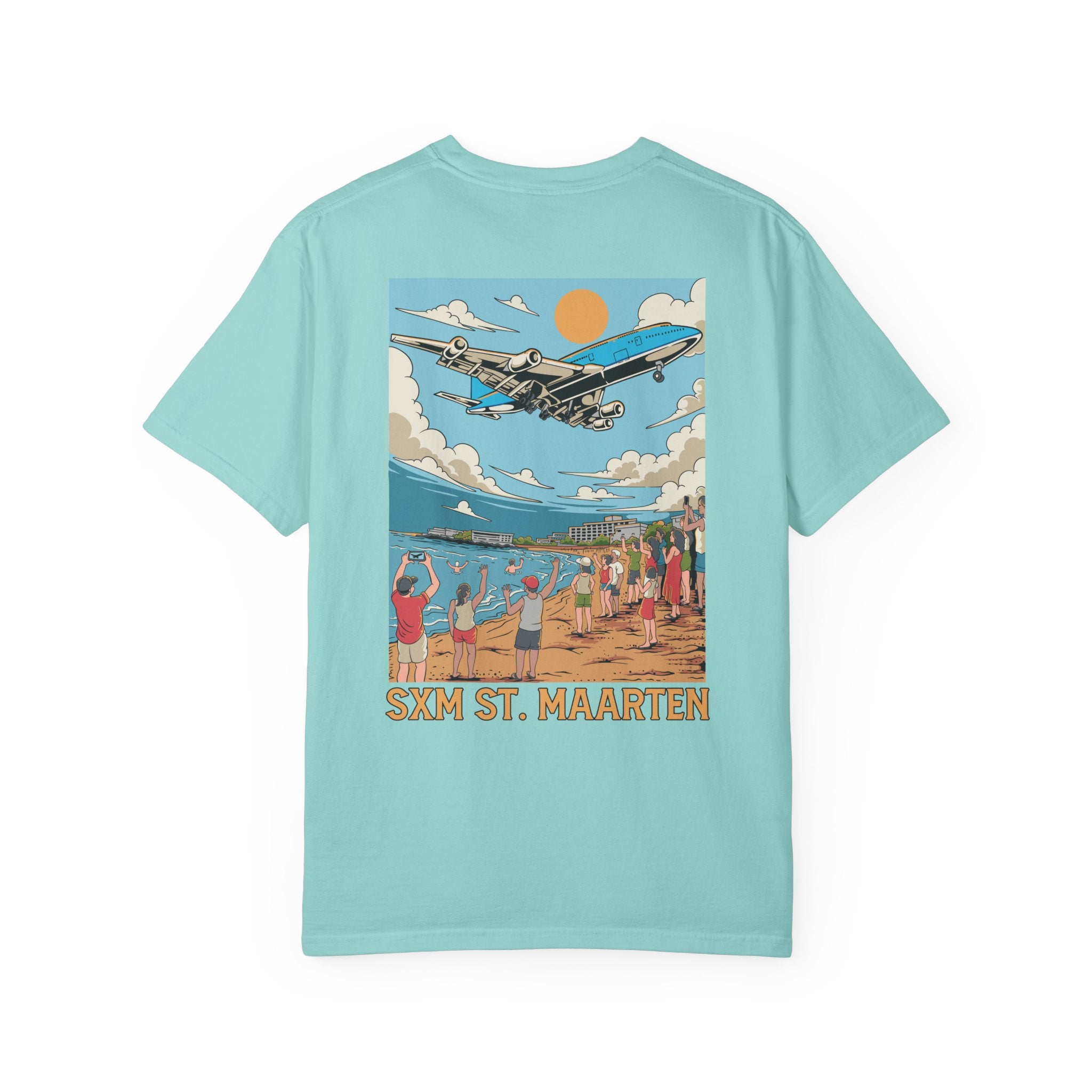 SXM - St. Maarten Airport T-Shirt (Maho Beach)