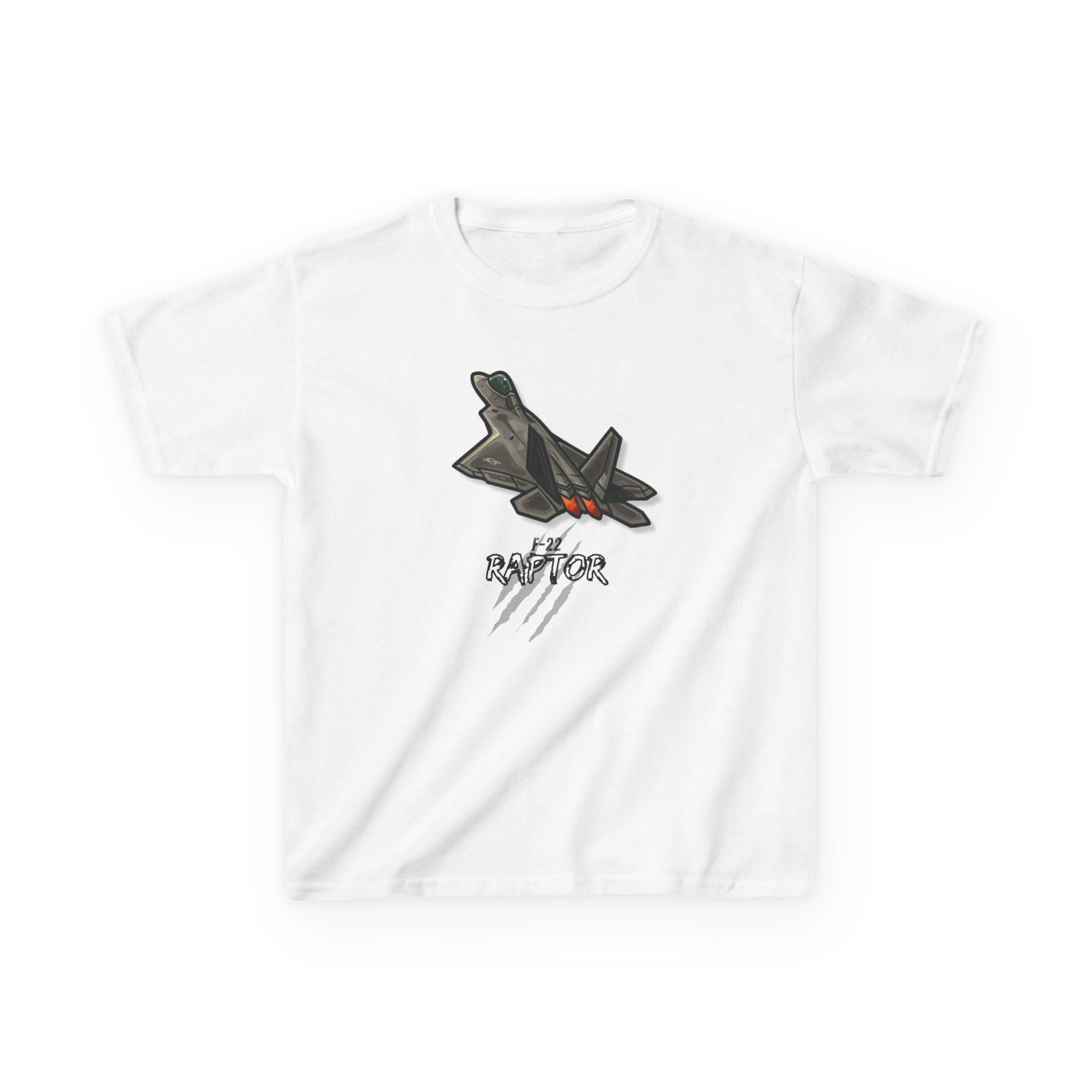 Kids Airplane T-Shirt - F-22 Raptor