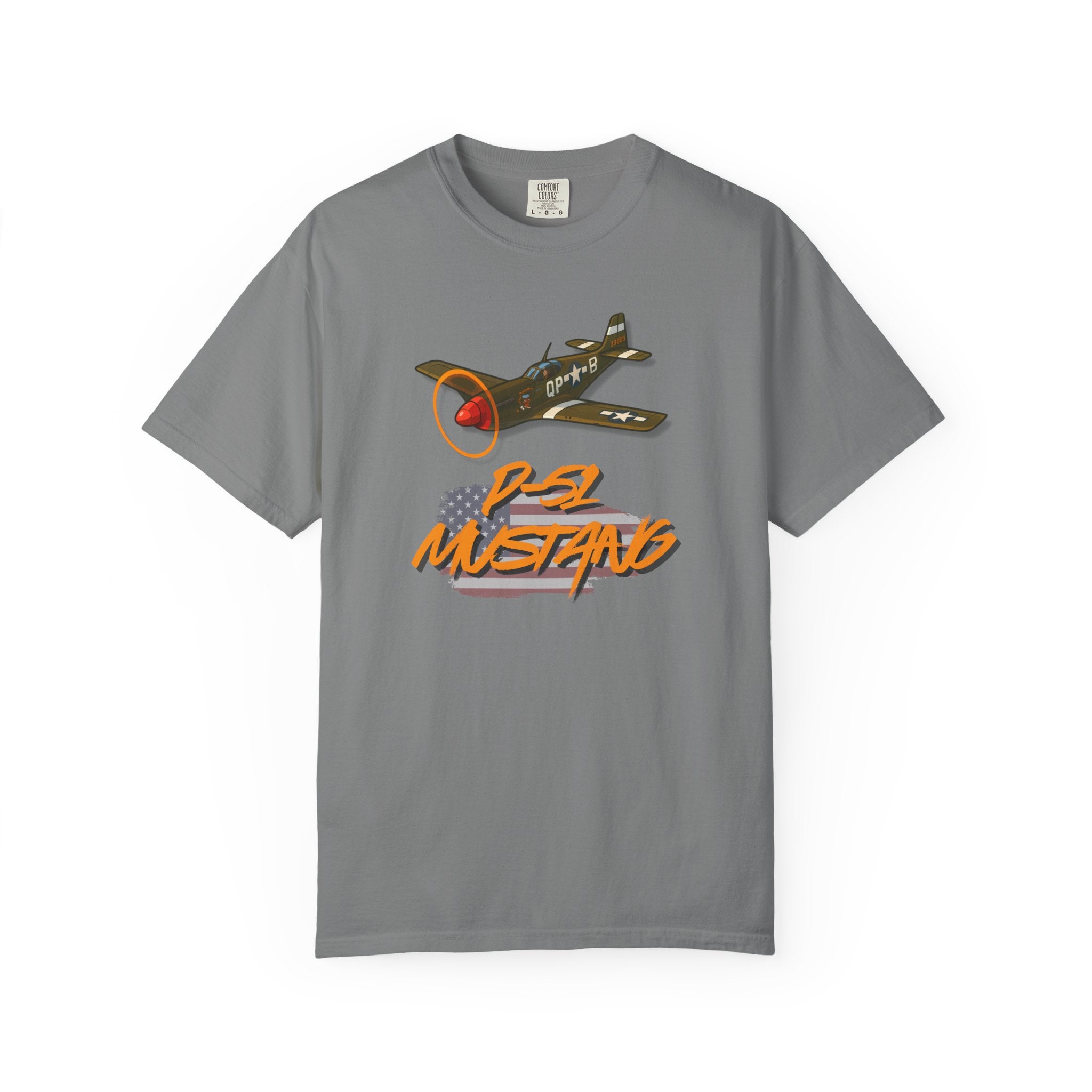 The OG - P-51 Mustang Airplane T-Shirt