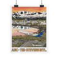 Rolled Poster - ANC Ted Stevens Anchorage International Airport