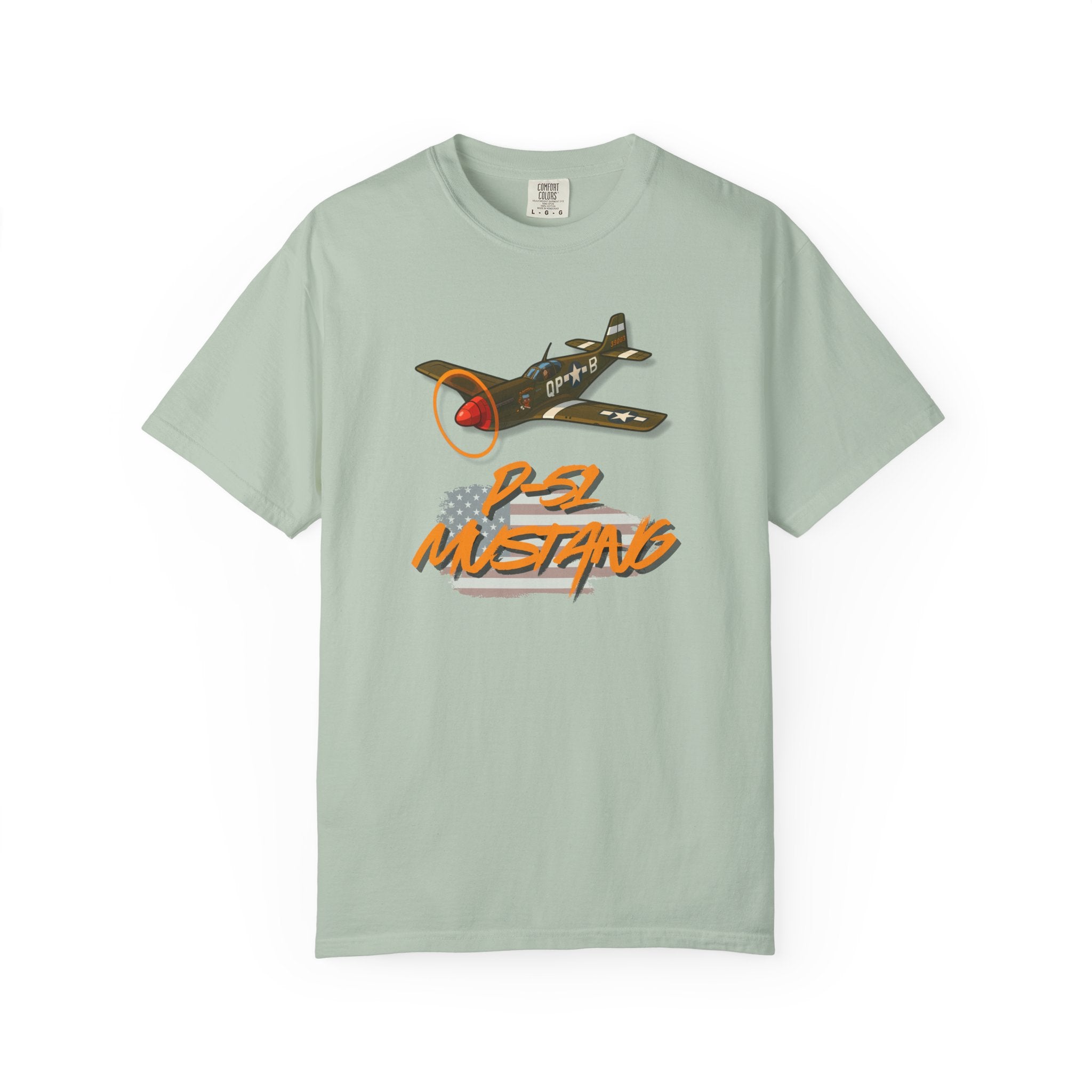The OG - P-51 Mustang Airplane T-Shirt