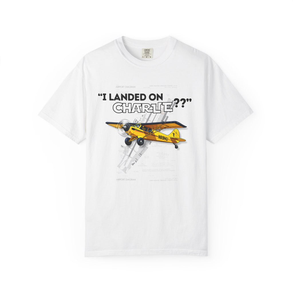 I Landed On Charlie?? Husky 89HU VASAviation T-Shirt
