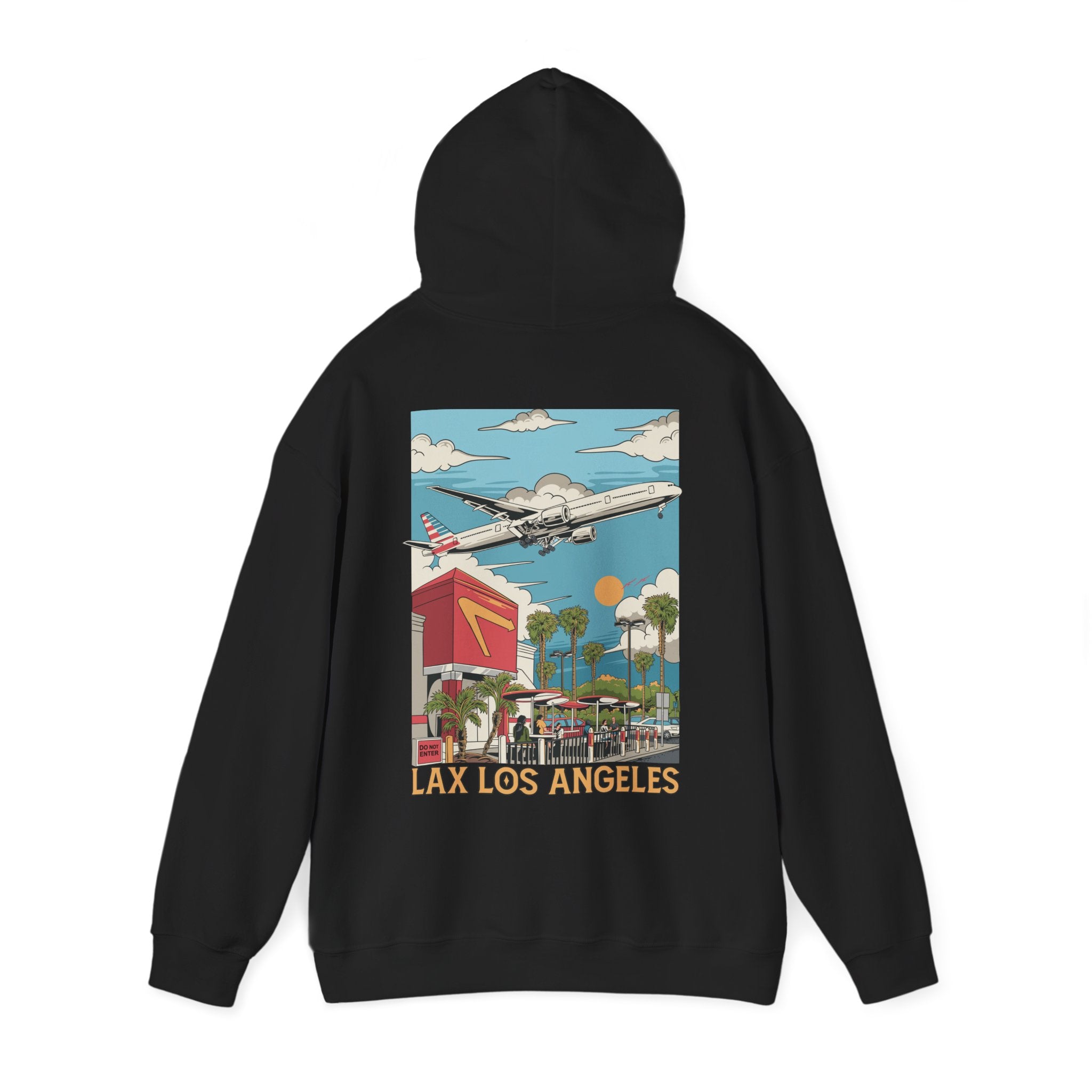 LAX Intl. Airport Hooded Sweatshirt (Hoodie)