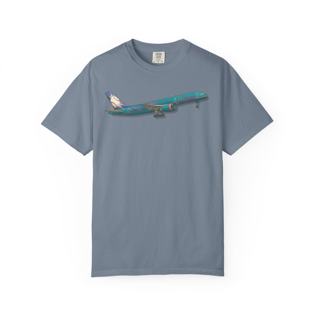 The Hometown Baseball Cactus 757 Airplane T-Shirt