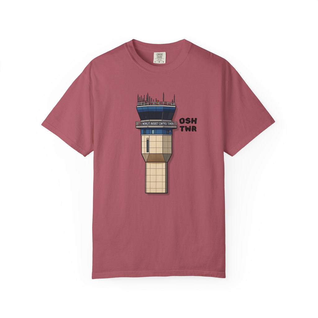 OSH - Oshkosh ATC Tower T-Shirt (World's Busiest Control Tower)