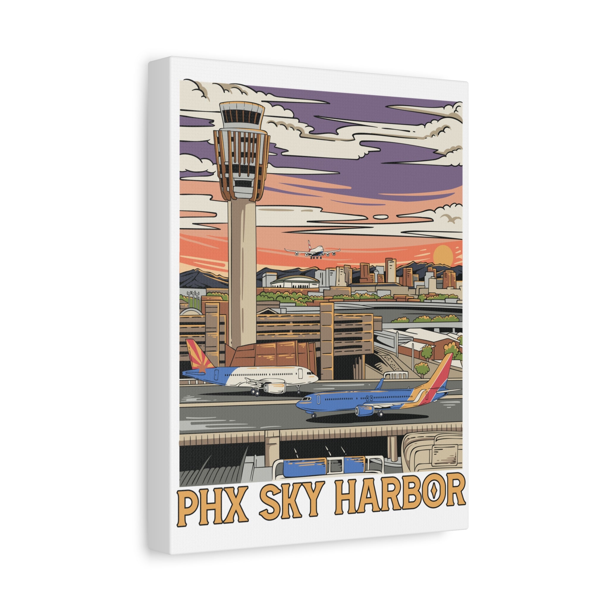 1.25" Stretched Matte Canvas - PHX