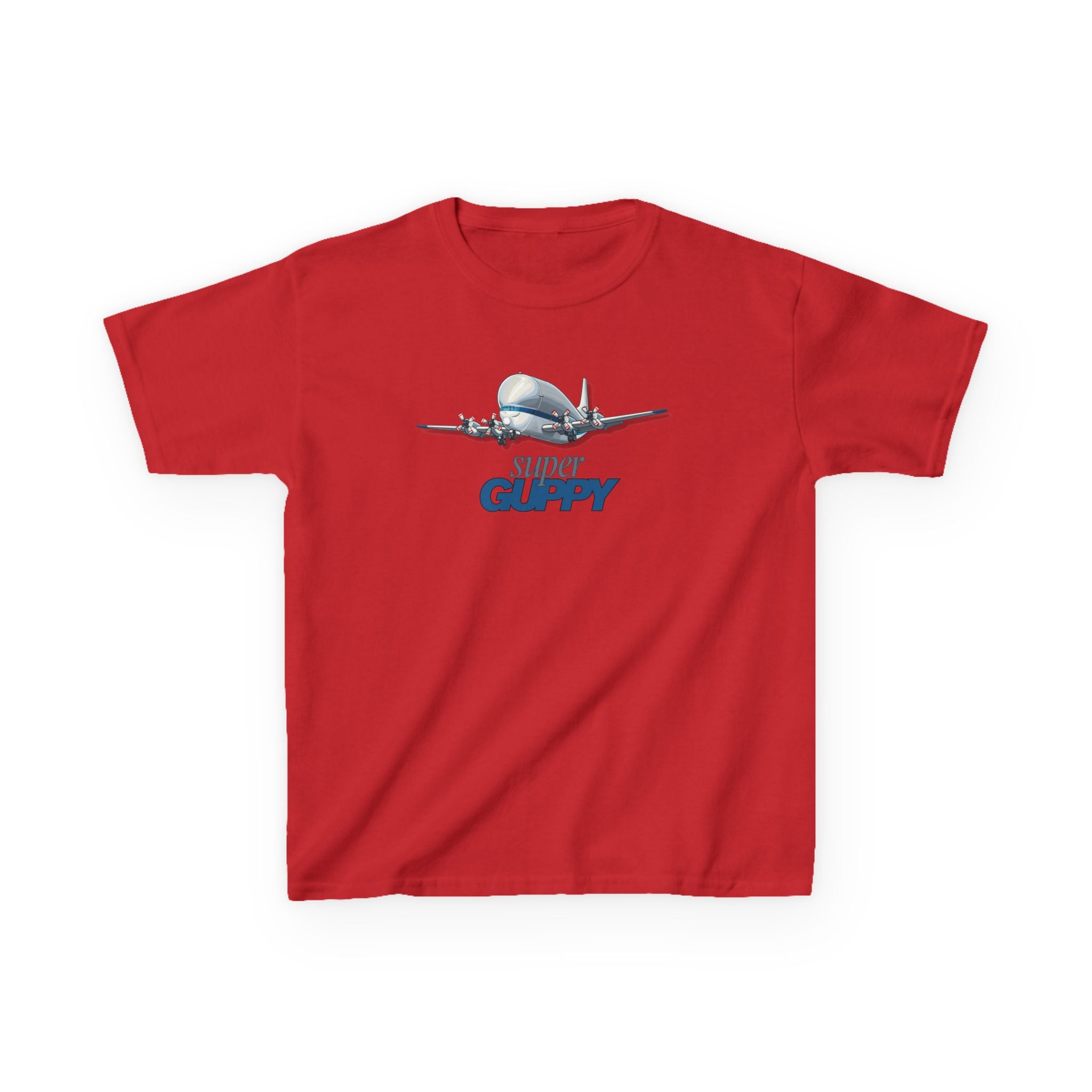 Kids Airplane T-Shirt - Super Guppy