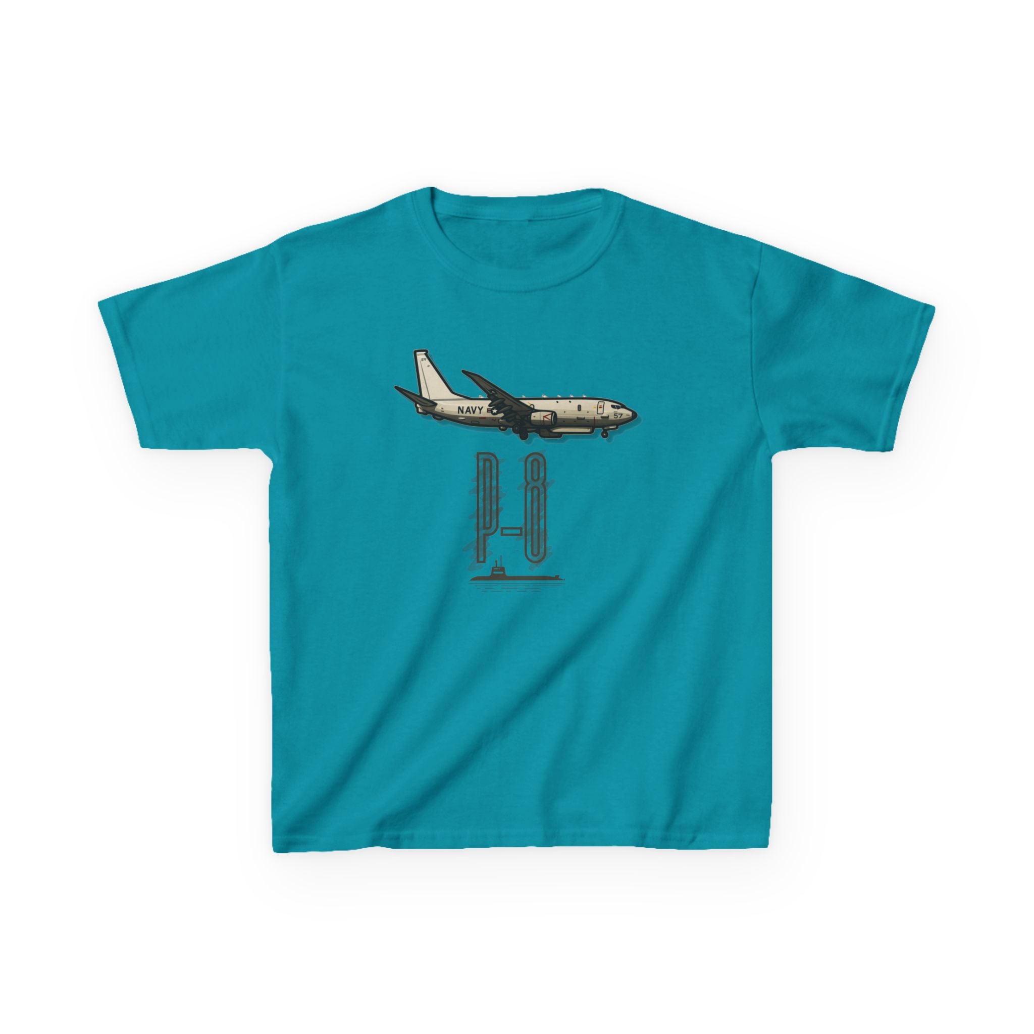 Kids Airplane T-Shirt - Sub Hunter U.S. Navy P-8