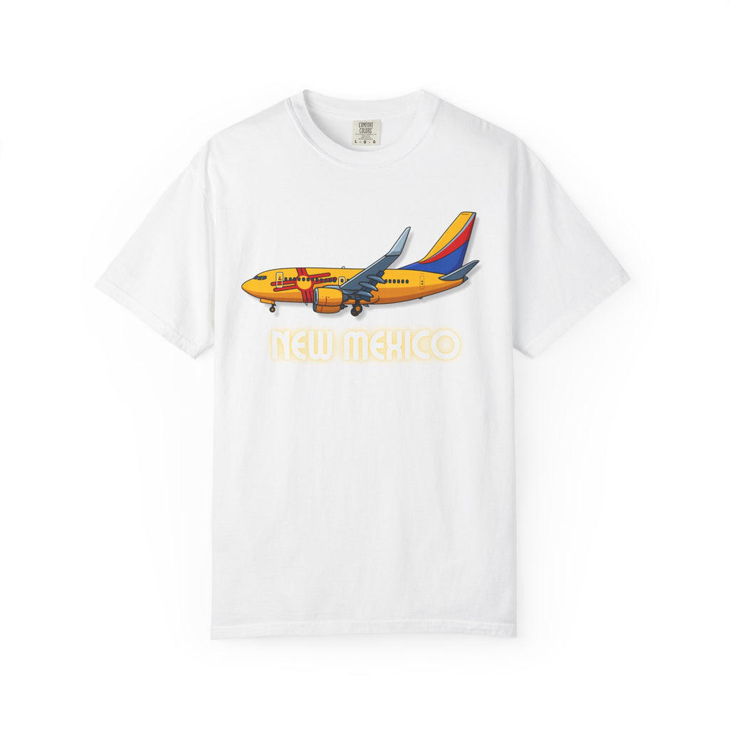 The NEW MEXICO | State Flag | 737 Plane T-Shirt