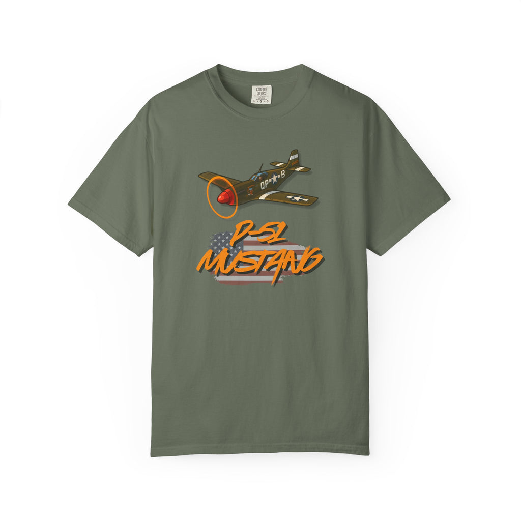 The OG - P-51 Mustang Airplane T-Shirt