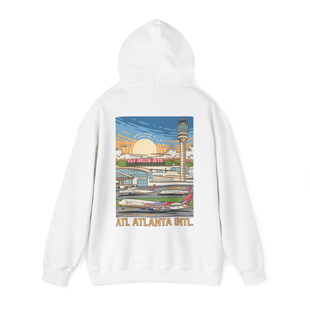 ATL Atlanta Intl. Airport Hooded Sweatshirt (Hoodie)