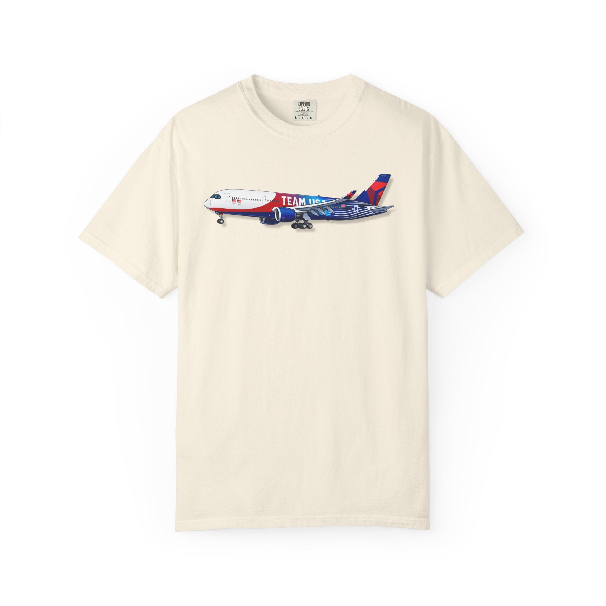 Red, White and Blue A350 2026 T-Shirt