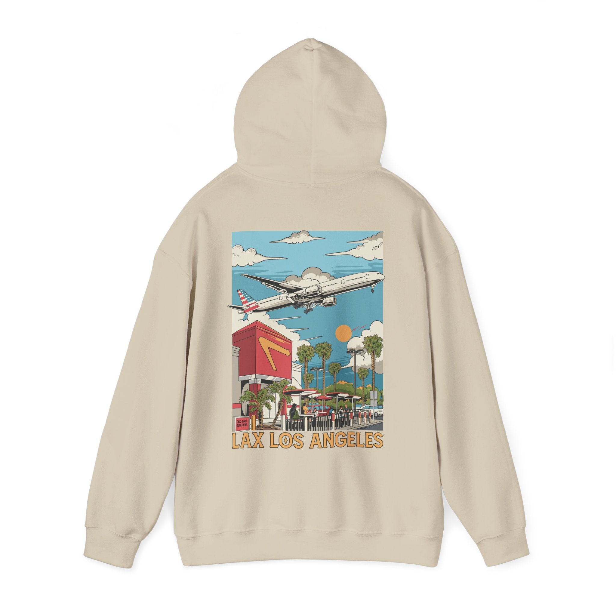 LAX Intl. Airport Hooded Sweatshirt (Hoodie)