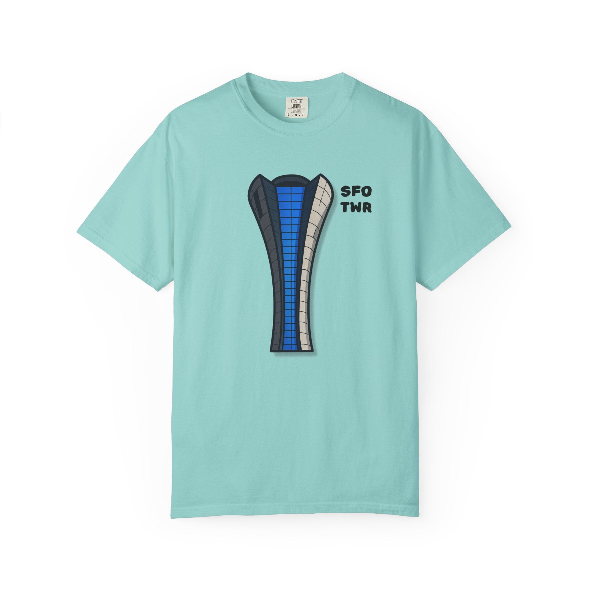 SFO - San Francisco ATC Tower T-Shirt
