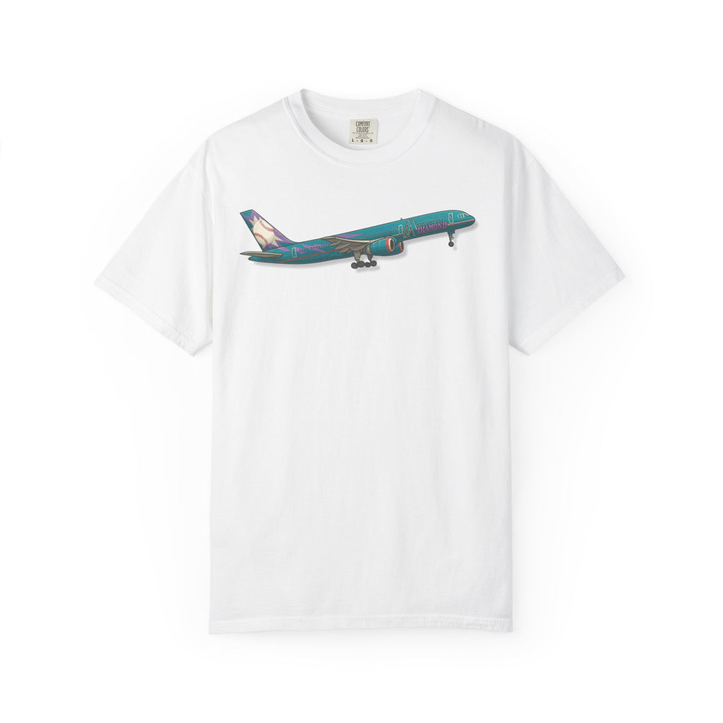 The Hometown Baseball Cactus 757 Airplane T-Shirt