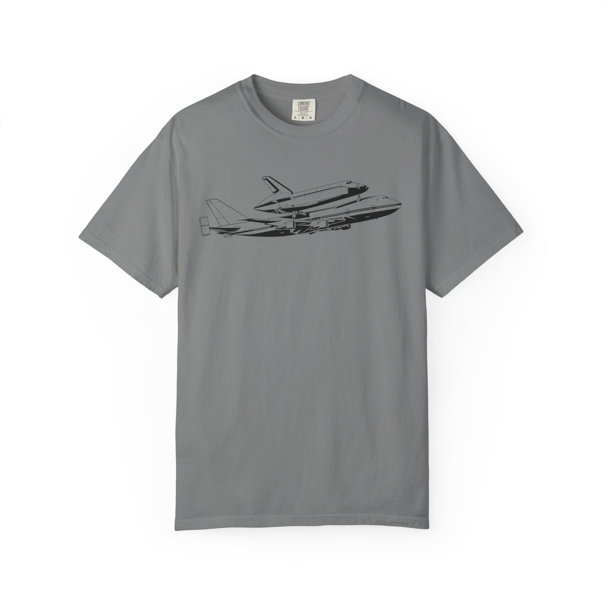 Space Shuttle Carrier 747 T-Shirt