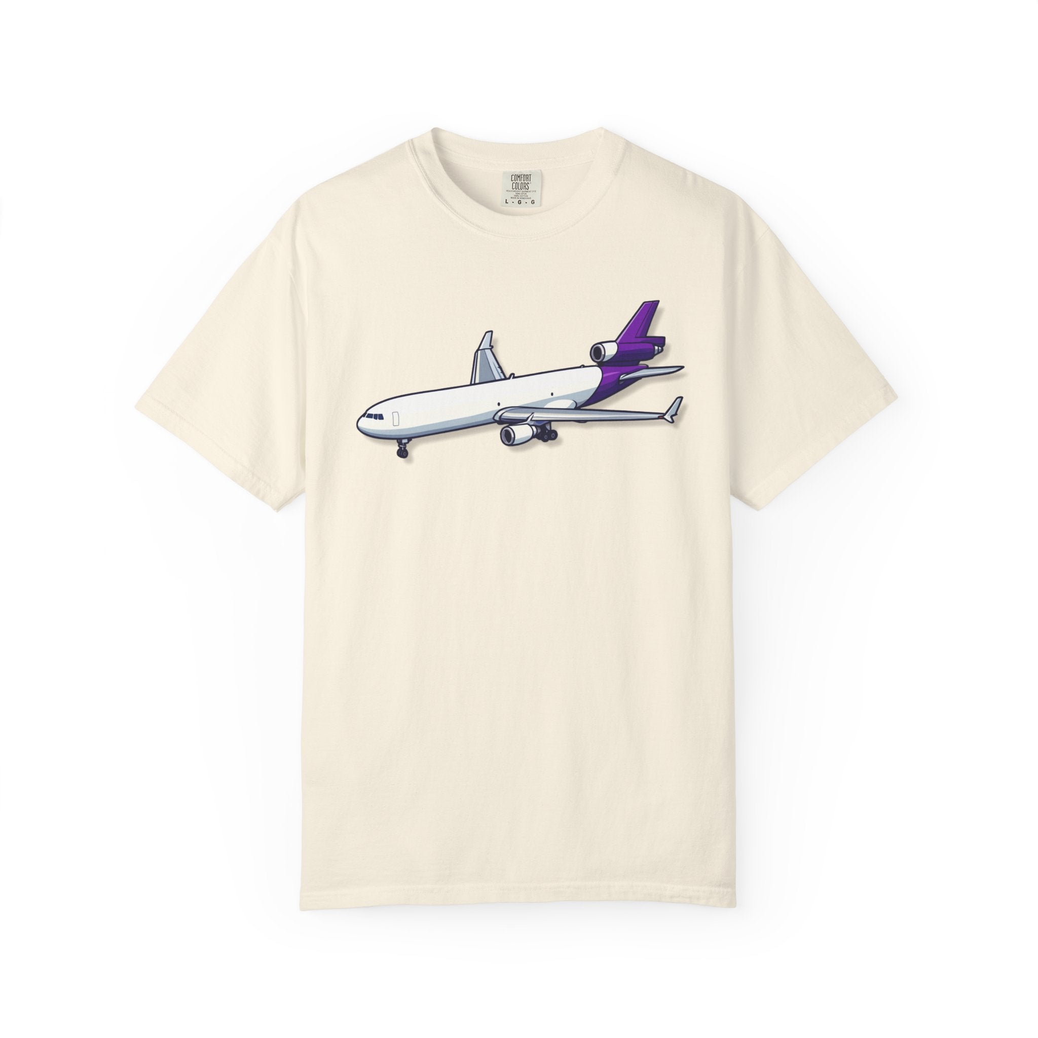 The Purple Cargo MD-11 Airplane T-Shirt