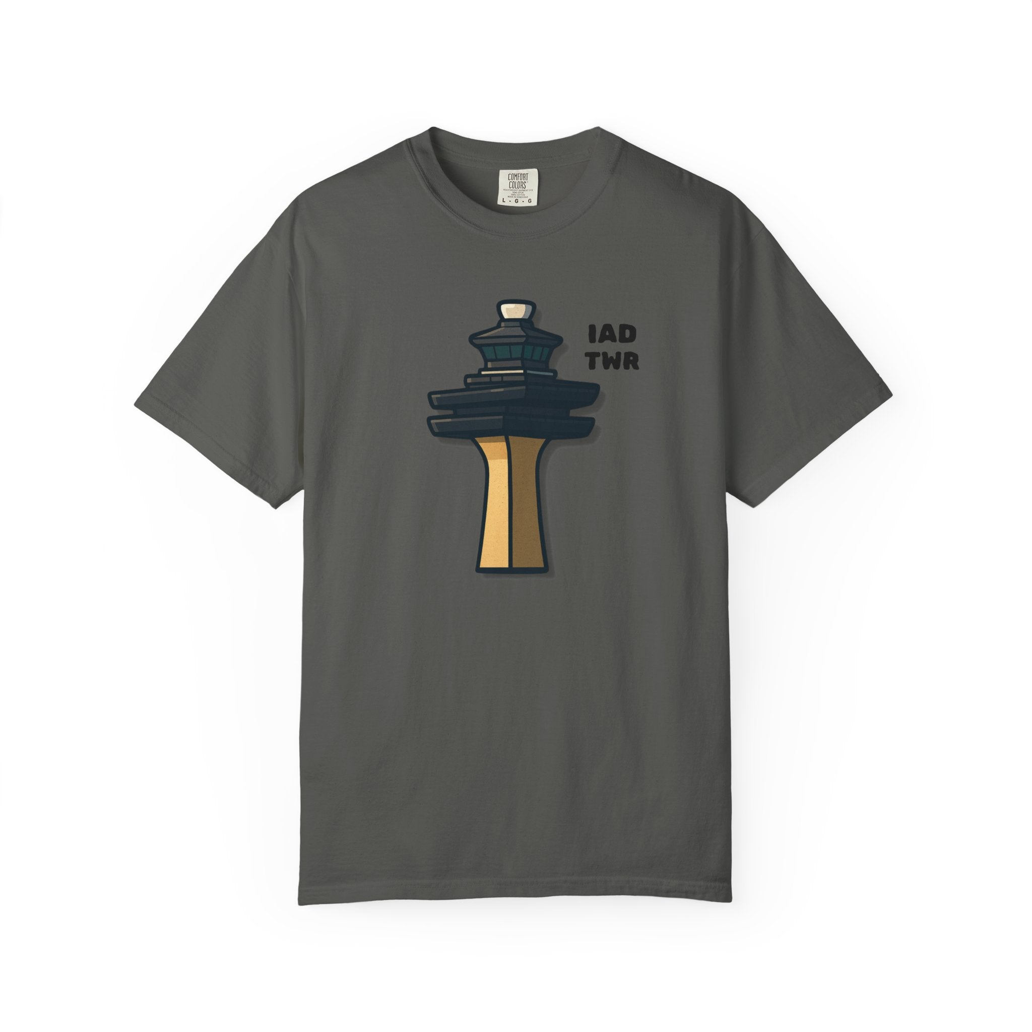 IAD - Dulles ATC Tower T-Shirt (The Old Tower)