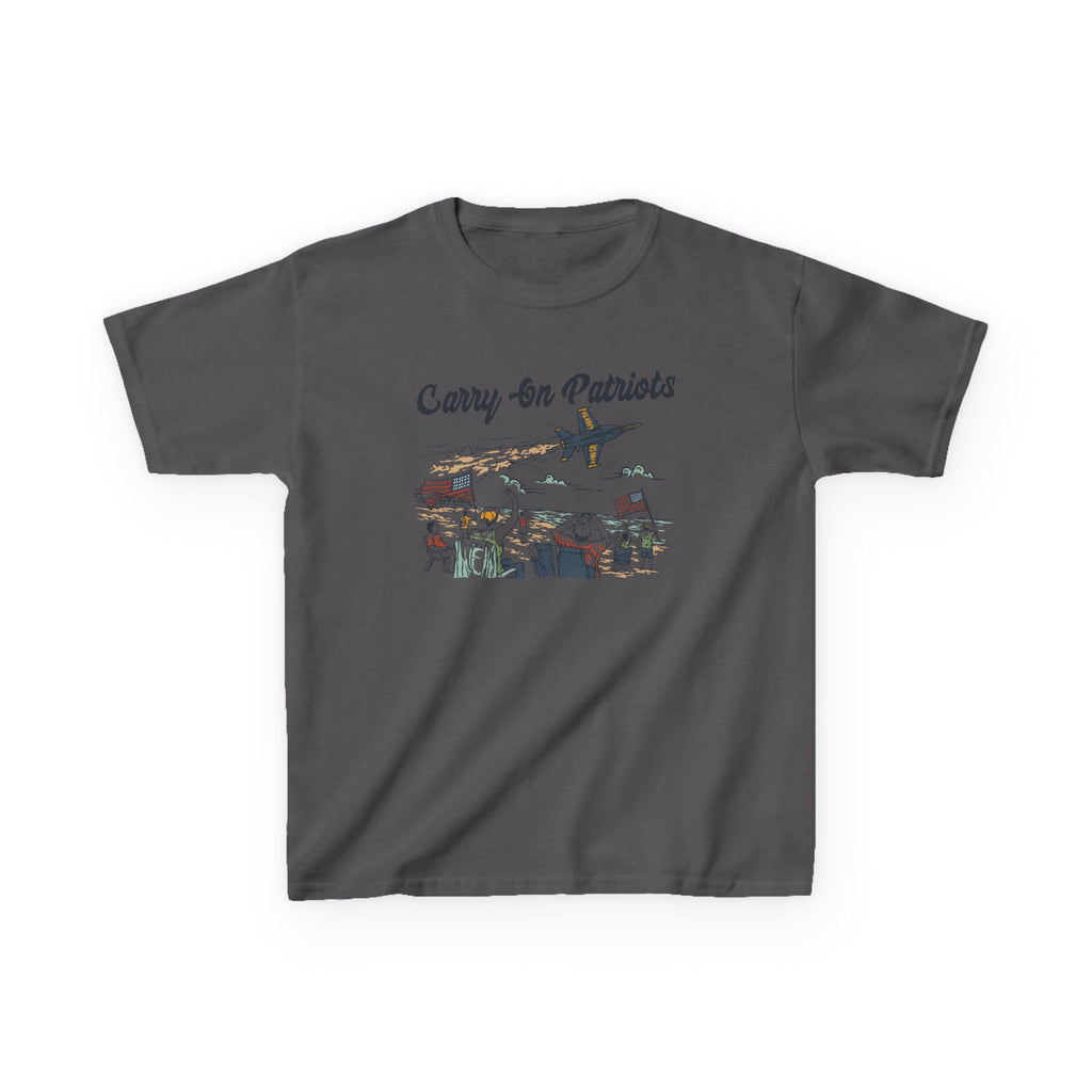 Kids Airplane T-Shirt - Carry On Patriots