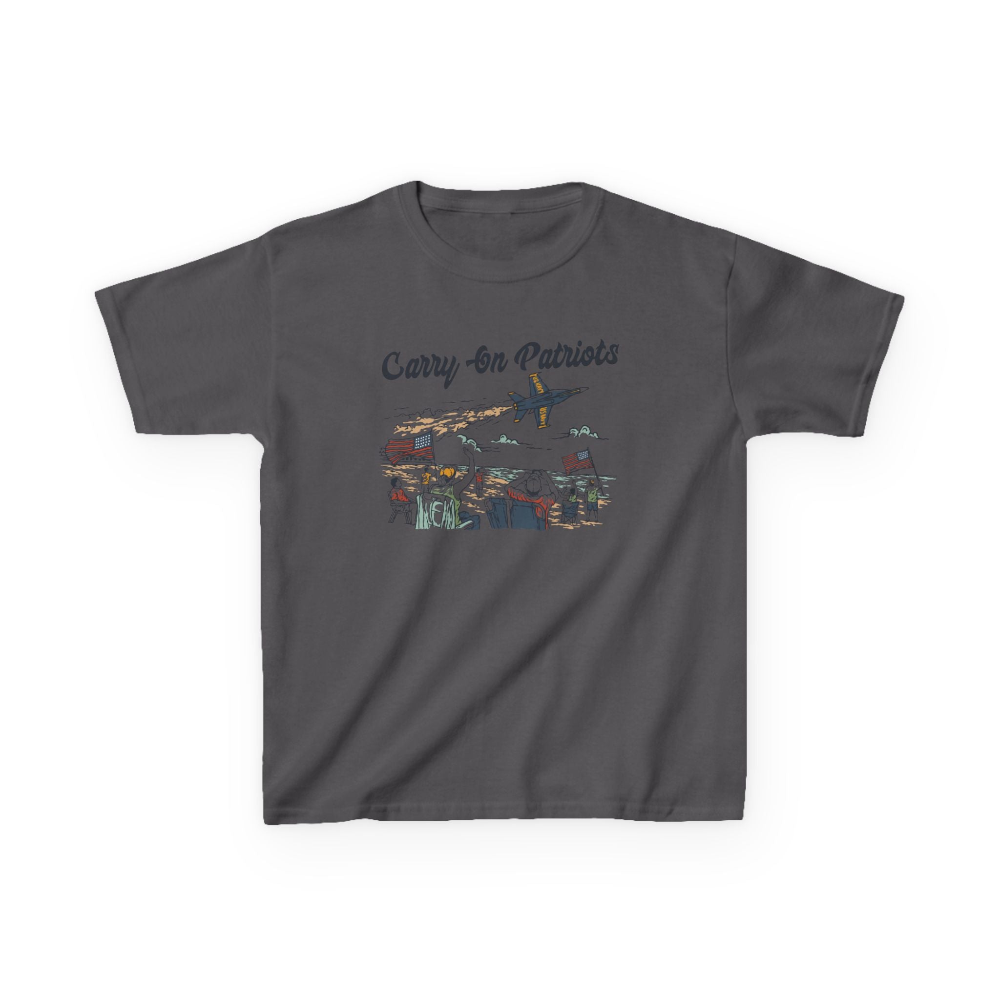 Kids Airplane T-Shirt - Carry On Patriots