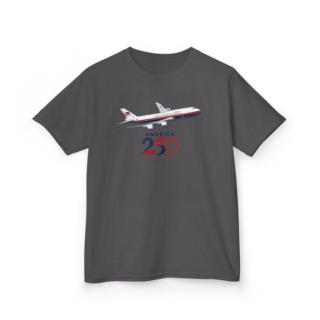 Kids Airplane T-Shirt - AF1 America 250