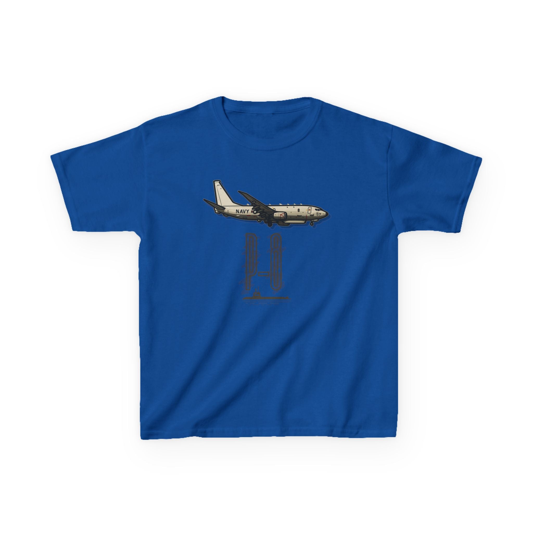 Kids Airplane T-Shirt - Sub Hunter U.S. Navy P-8