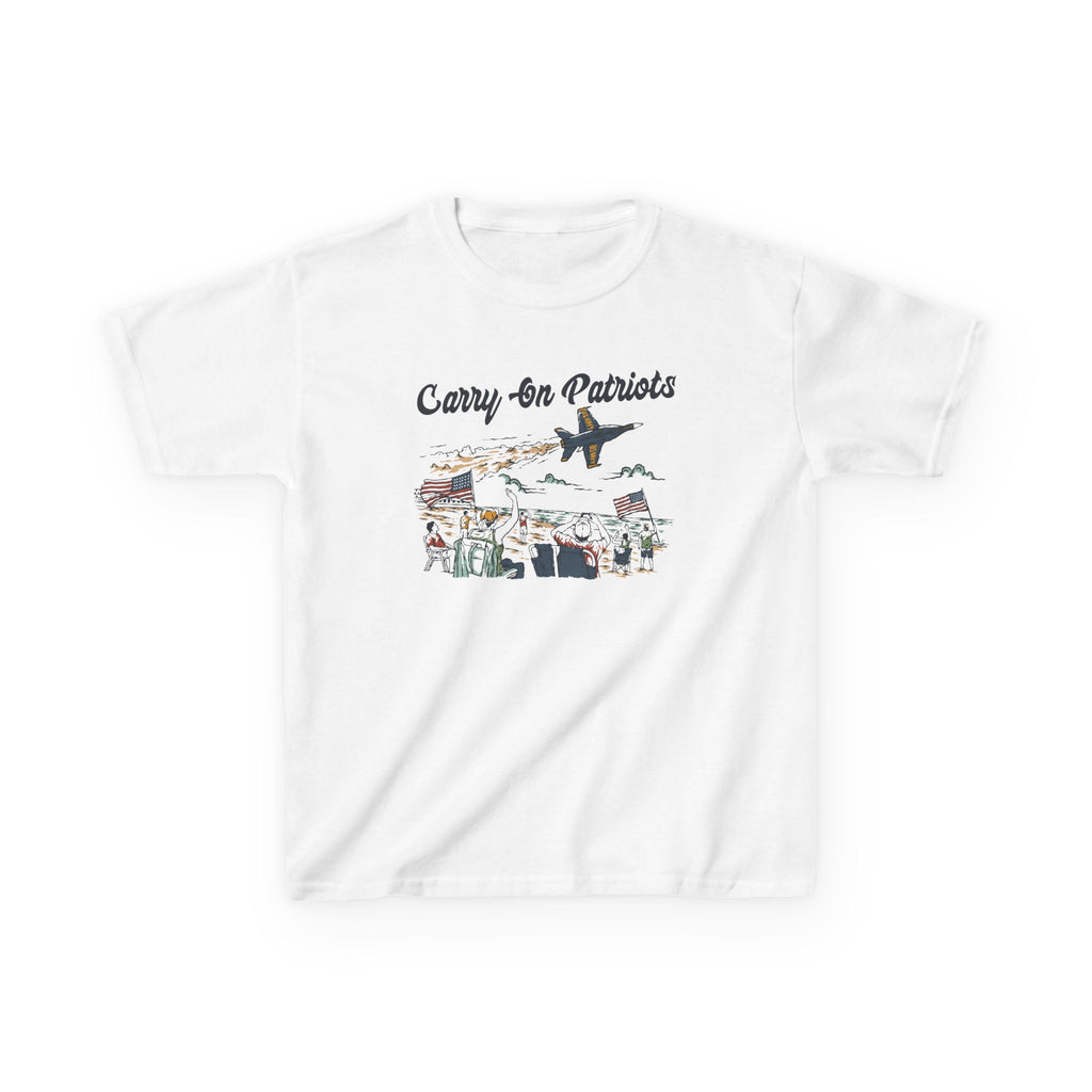 Kids Airplane T-Shirt - Carry On Patriots