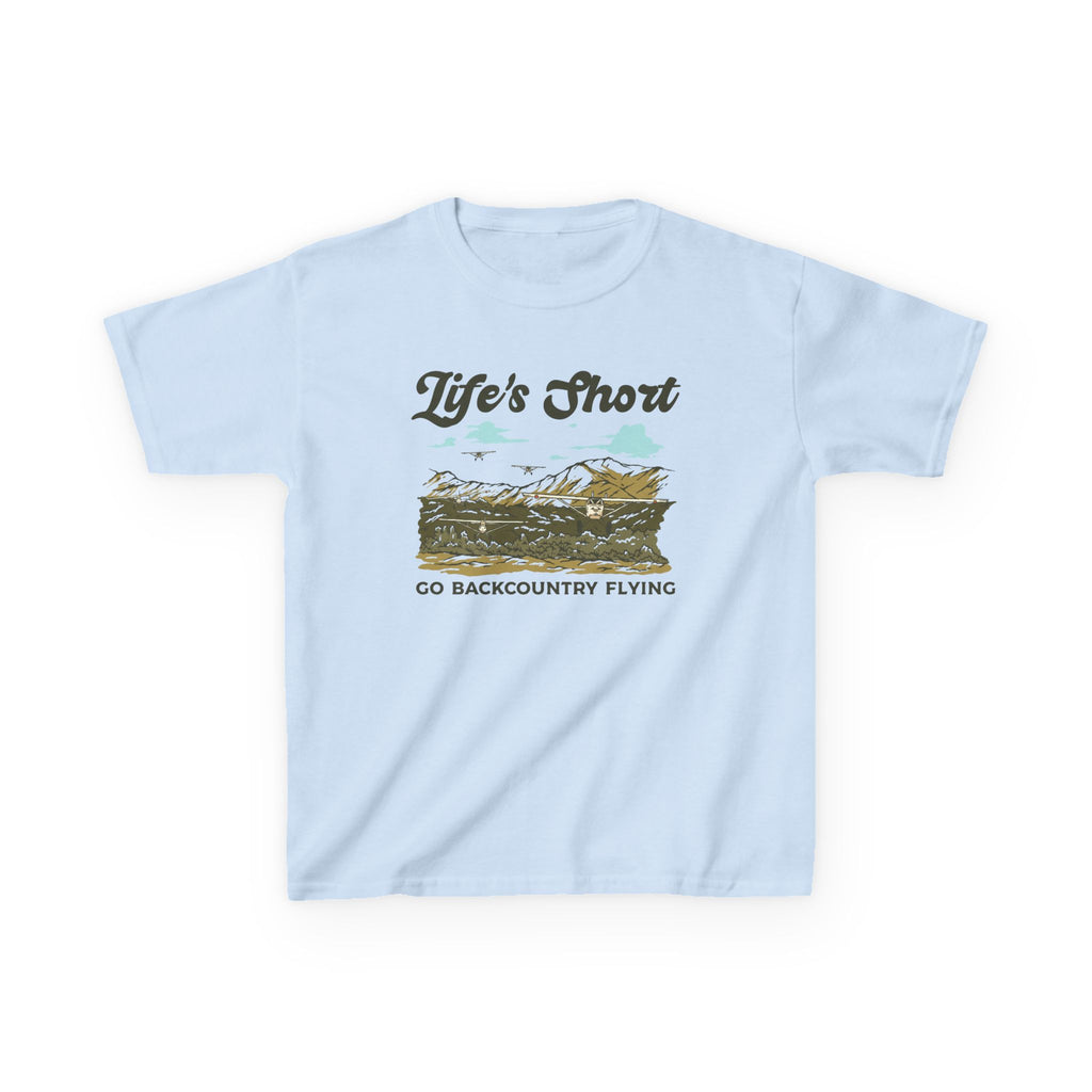 Kids Airplane T-Shirt - Go Backcountry Flying