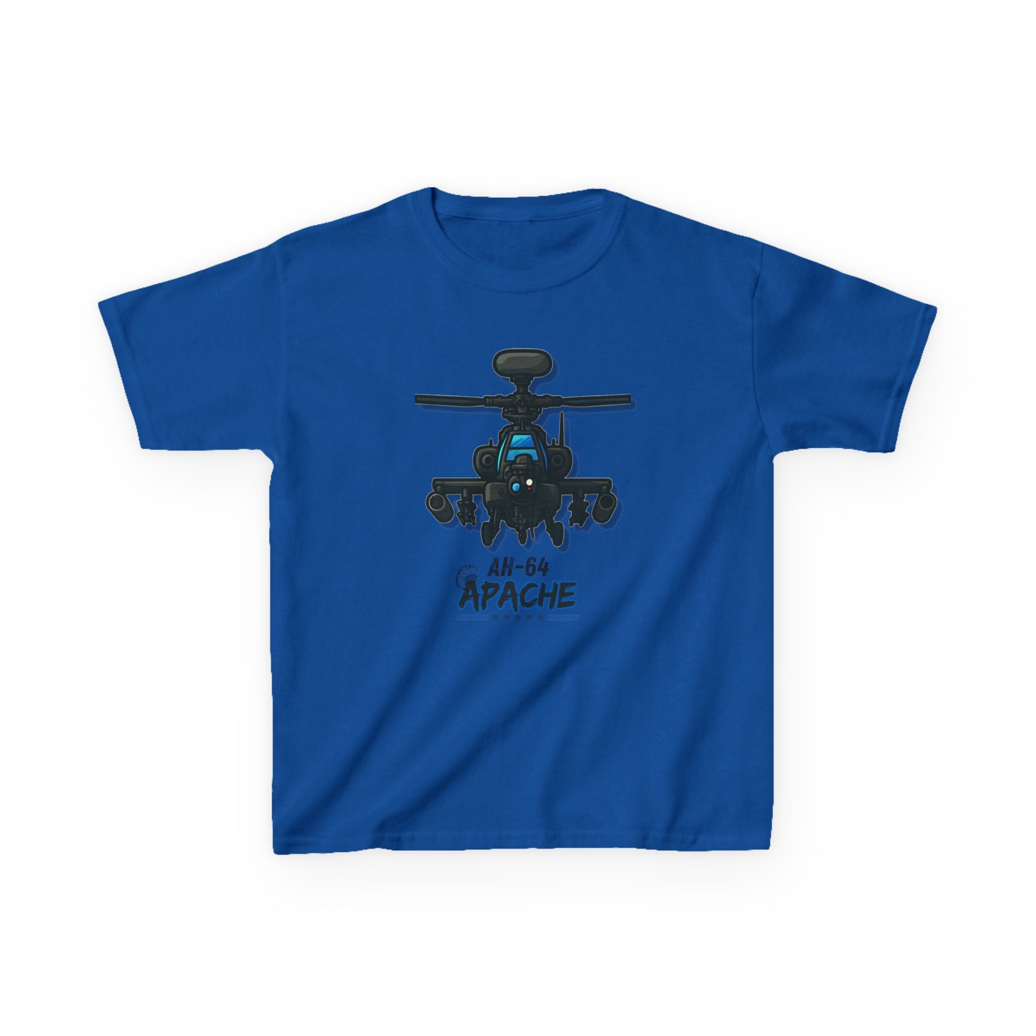 Kids Airplane T-Shirt - AH-64 Apache Longbow