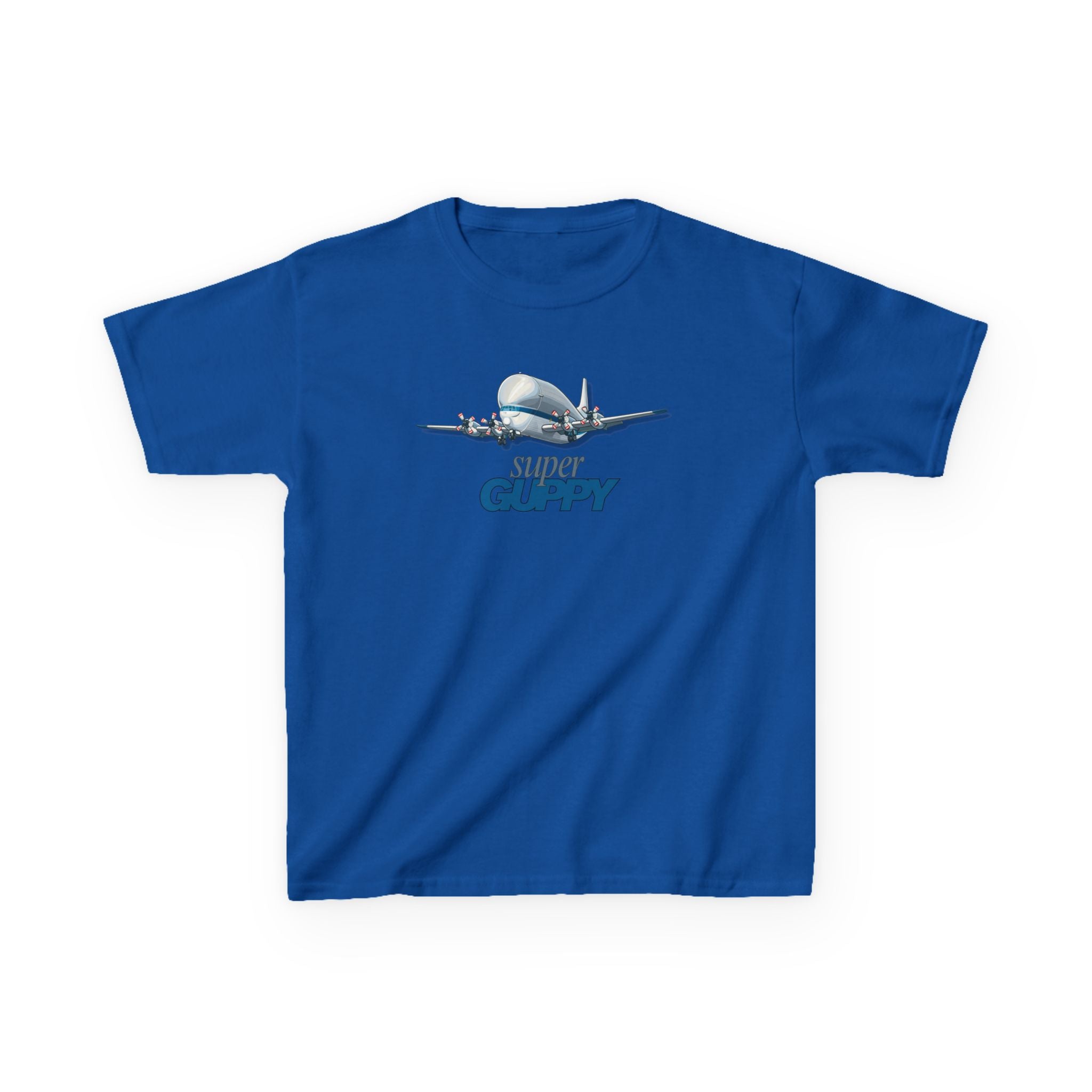 Kids Airplane T-Shirt - Super Guppy