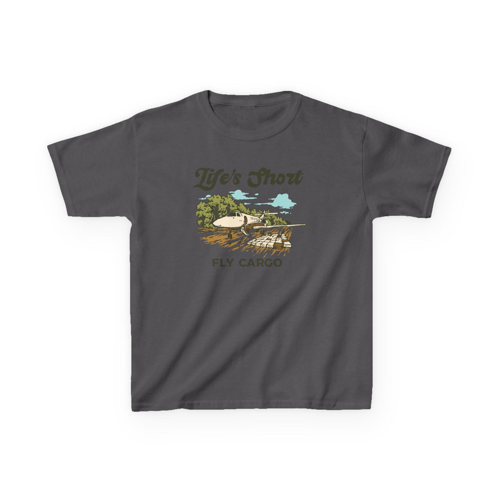 Kids Airplane T-Shirt - Fly Cargo