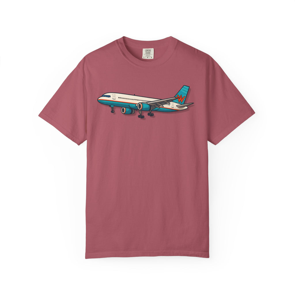 The Turquoise Cactus 757 Airplane T-Shirt