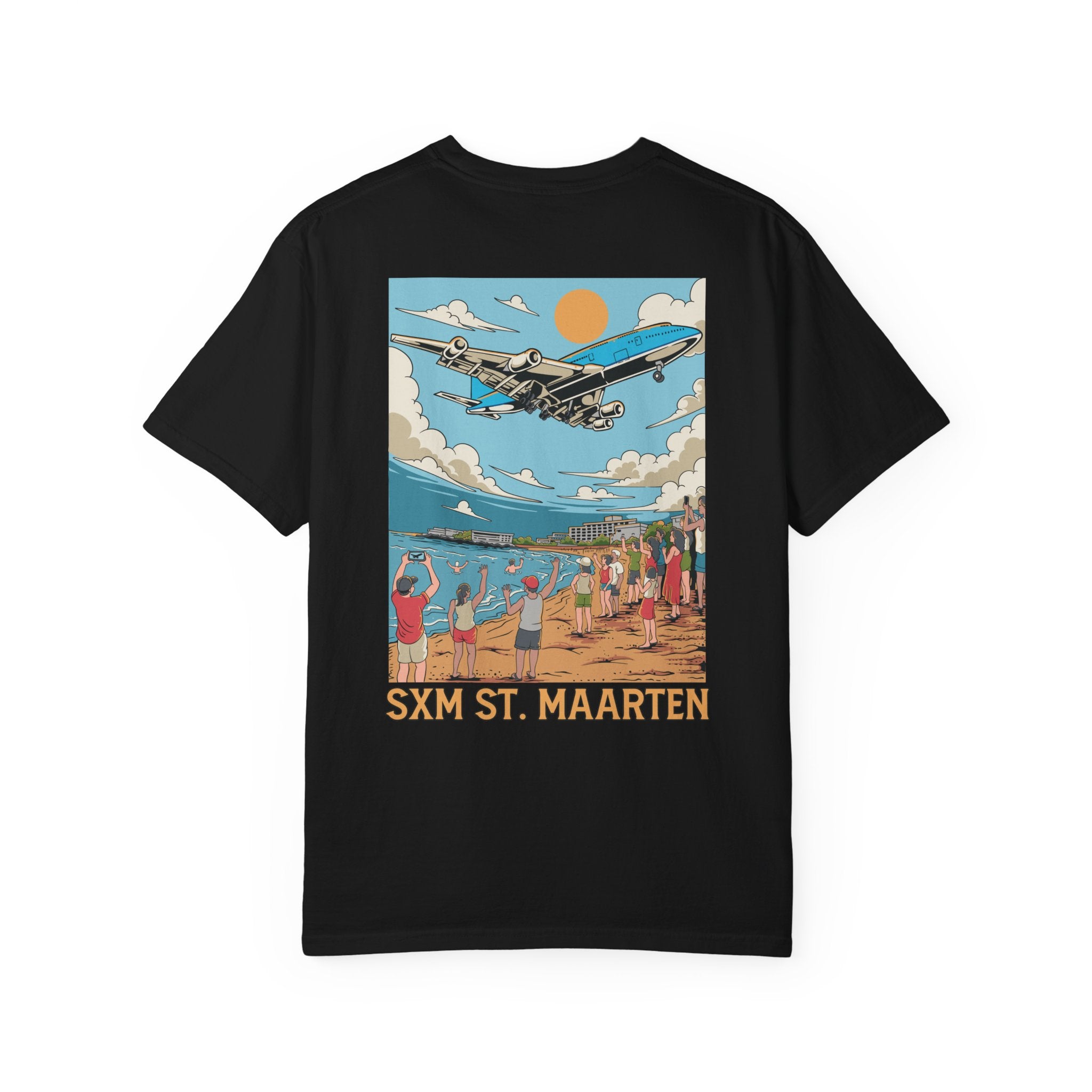 SXM - St. Maarten Airport T-Shirt (Maho Beach)