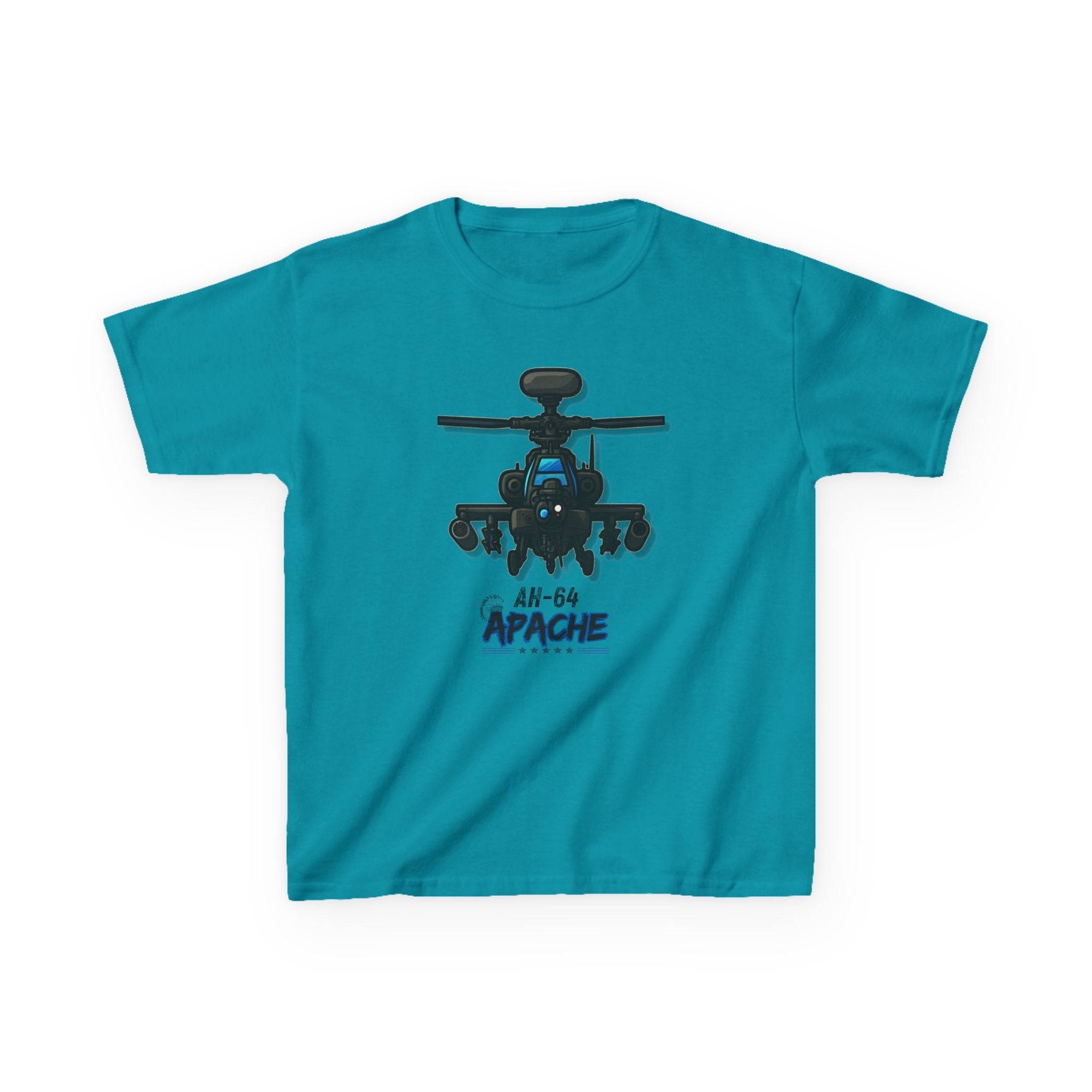 Kids Airplane T-Shirt - AH-64 Apache Longbow