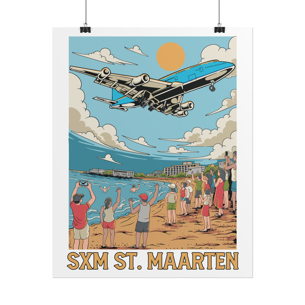 Rolled Poster - SXM St. Maarten