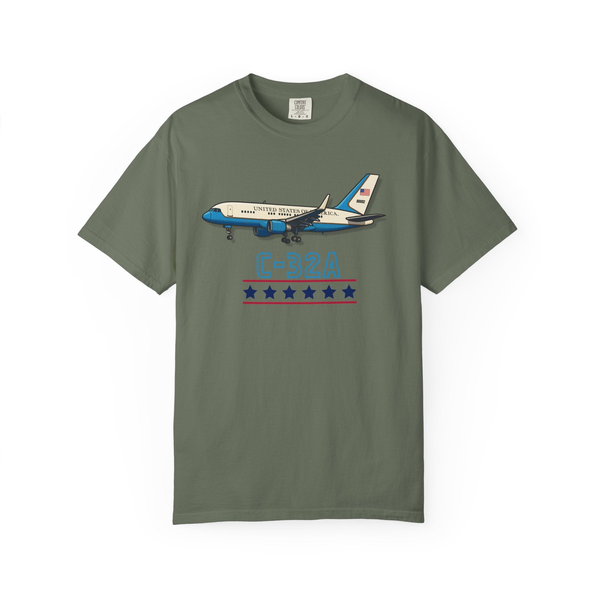 SAM 757 - USAF C-32A Airplane T-Shirt