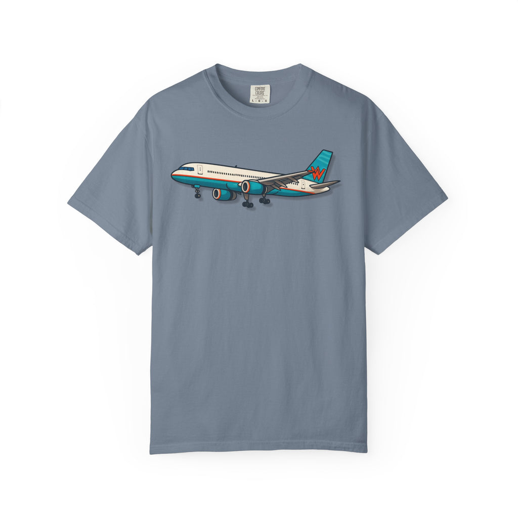 The Turquoise Cactus 757 Airplane T-Shirt
