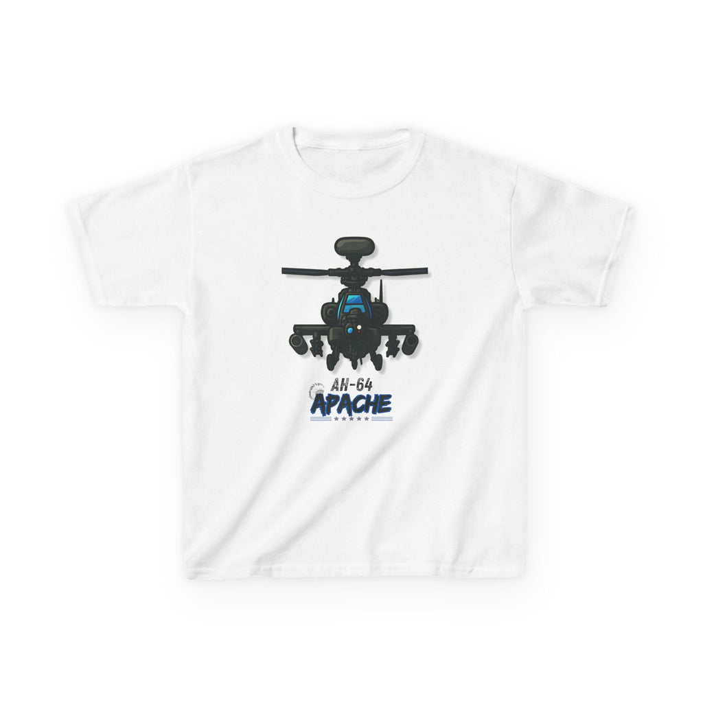 Kids Airplane T-Shirt - AH-64 Apache Longbow