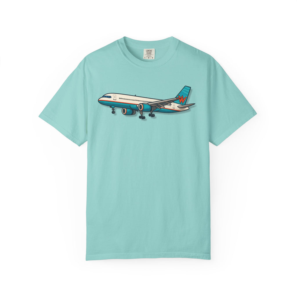 The Turquoise Cactus 757 Airplane T-Shirt
