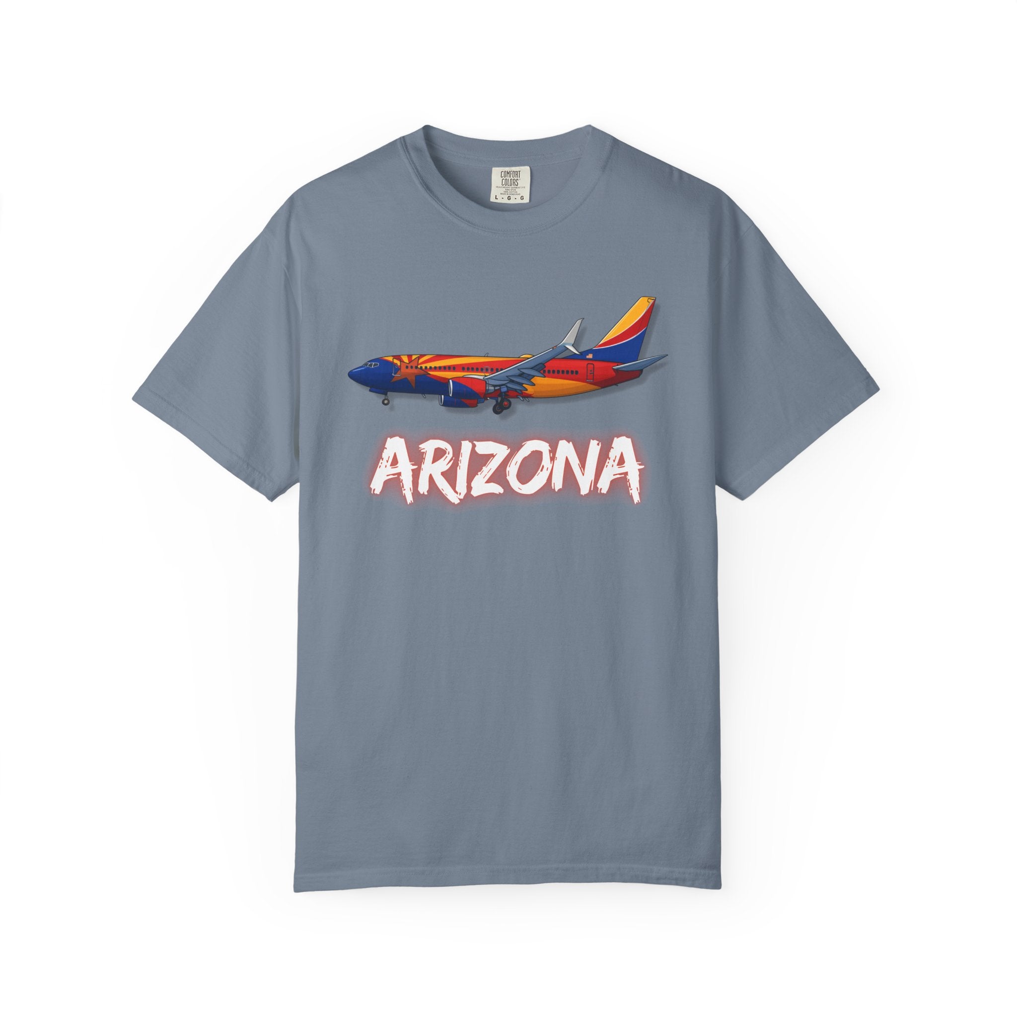 The ARIZONA | State Flag | 737 Plane T-Shirt