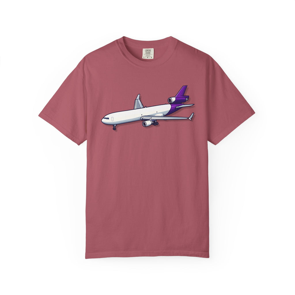 The Purple Cargo MD-11 Airplane T-Shirt