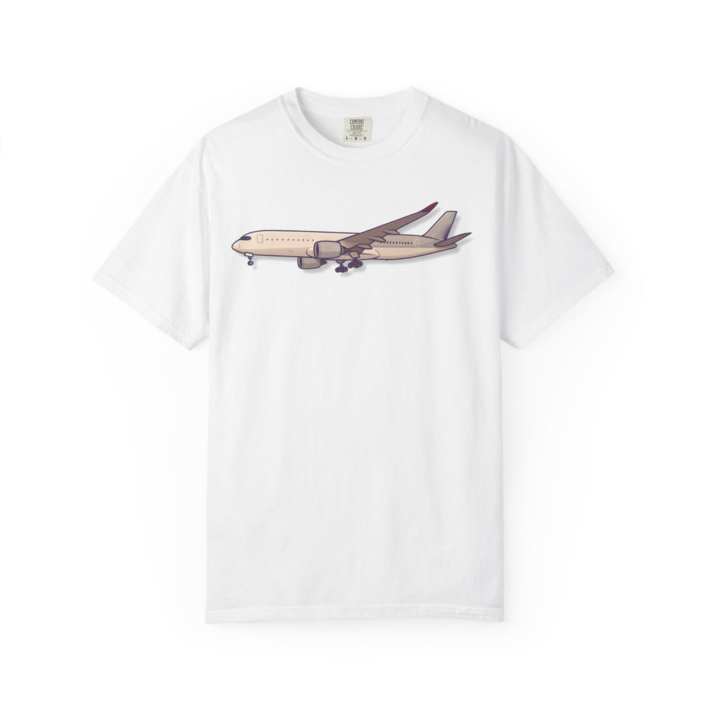 A350 Airplane T-Shirt - Raccoon Eyes