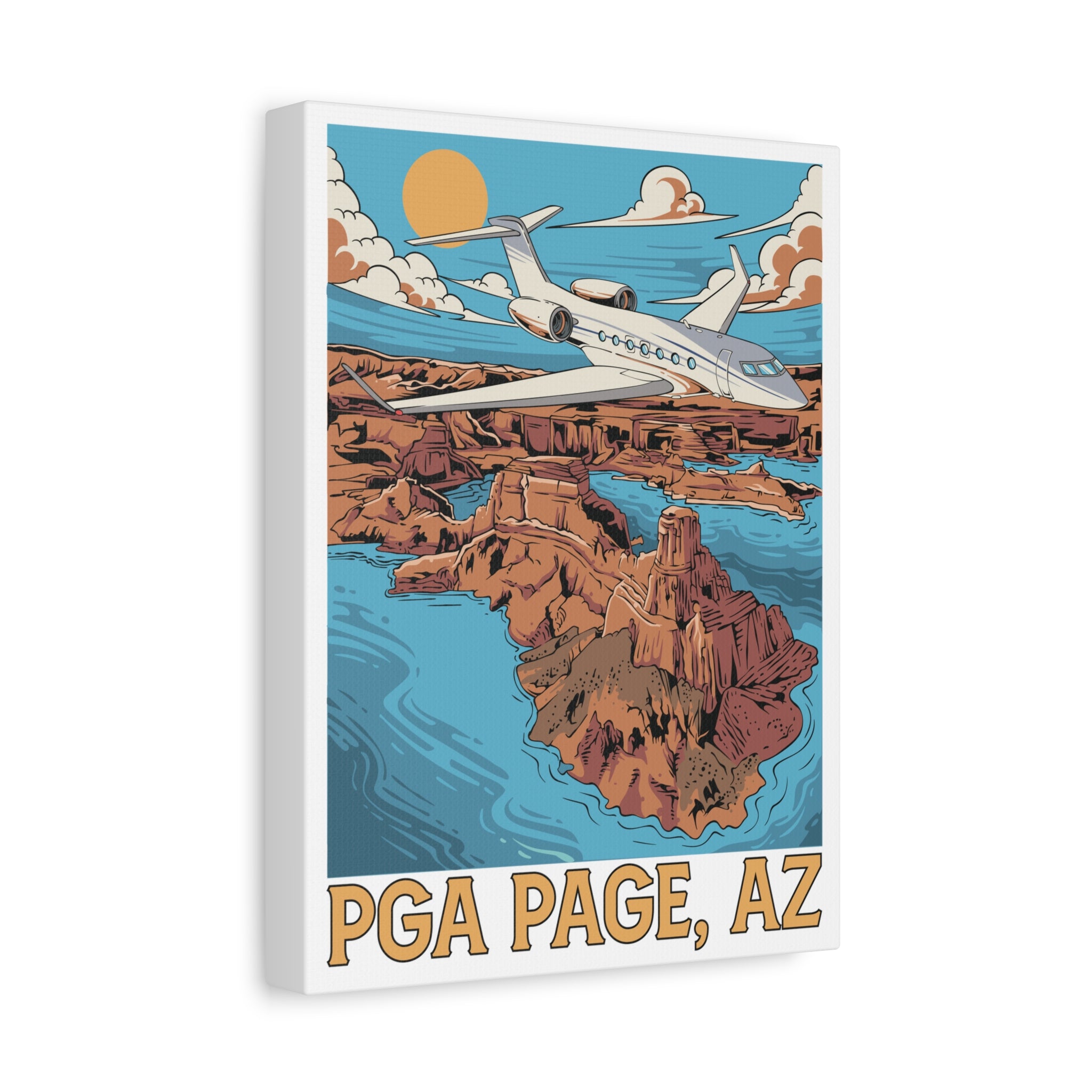 1.25" Stretched Matte Canvas - PGA