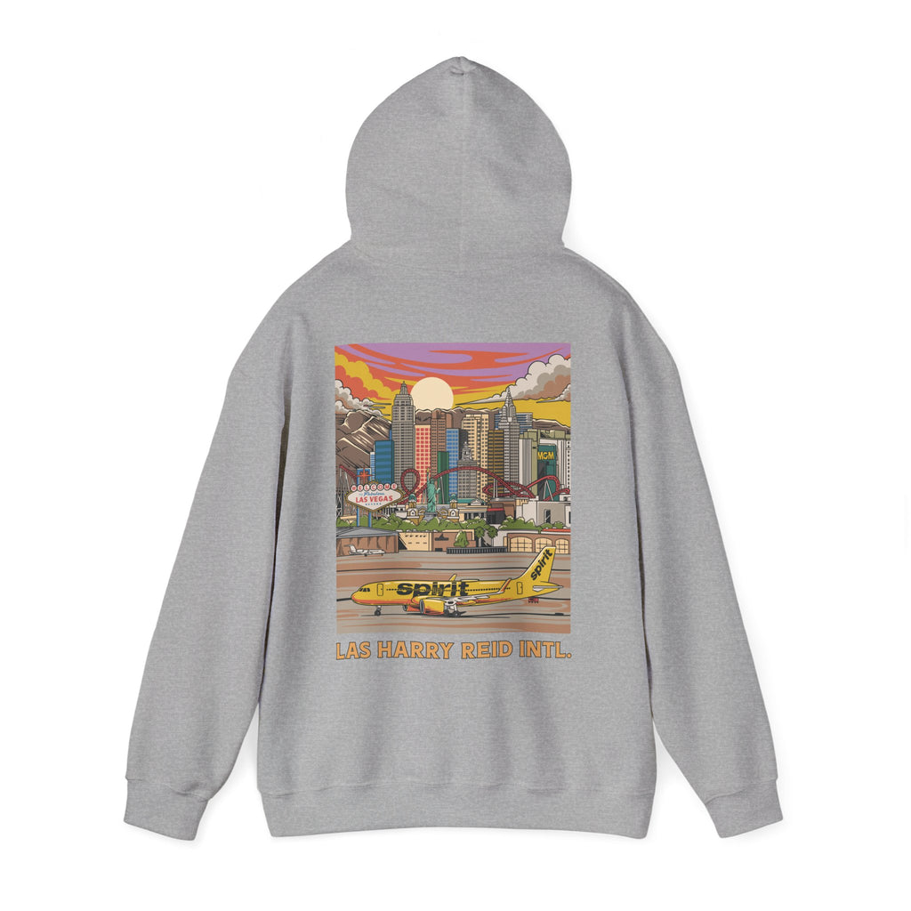 LAS Harry Reid Intl. Airport Hooded Sweatshirt (Hoodie)
