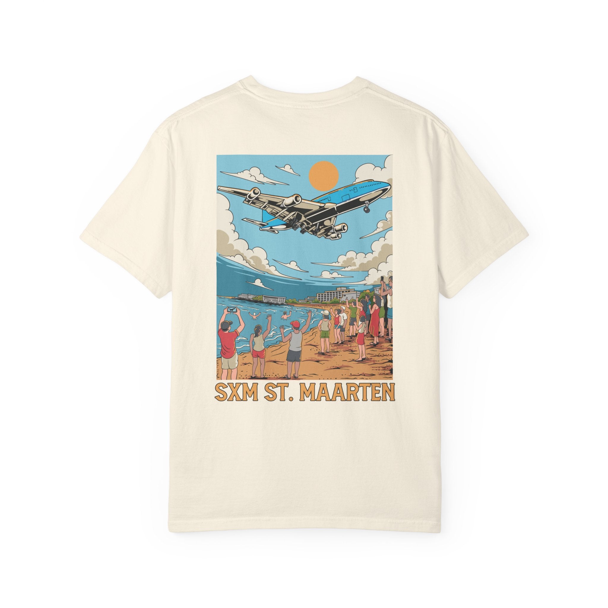 SXM - St. Maarten Airport T-Shirt (Maho Beach)