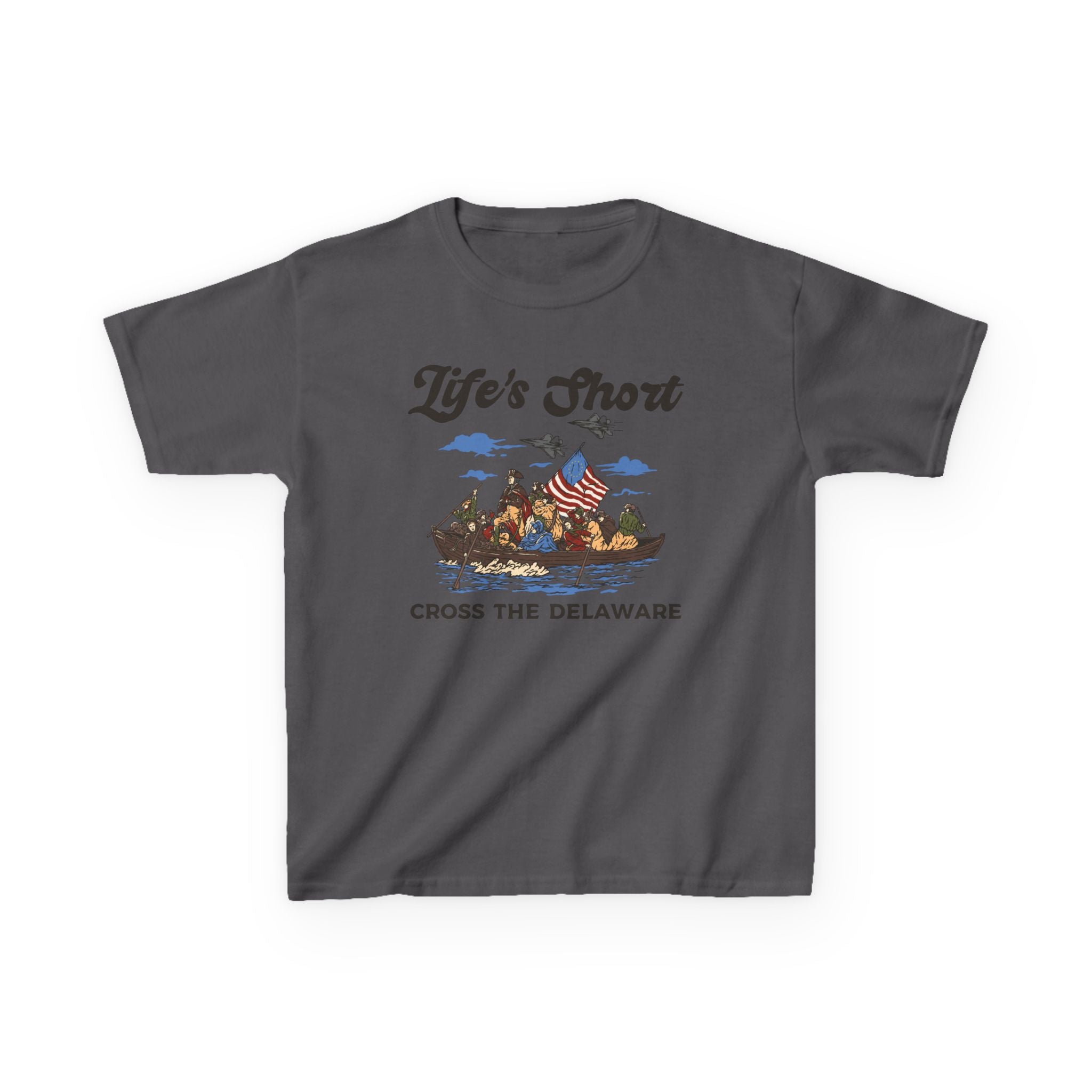 Kids Airplane T-Shirt - Cross The Delaware
