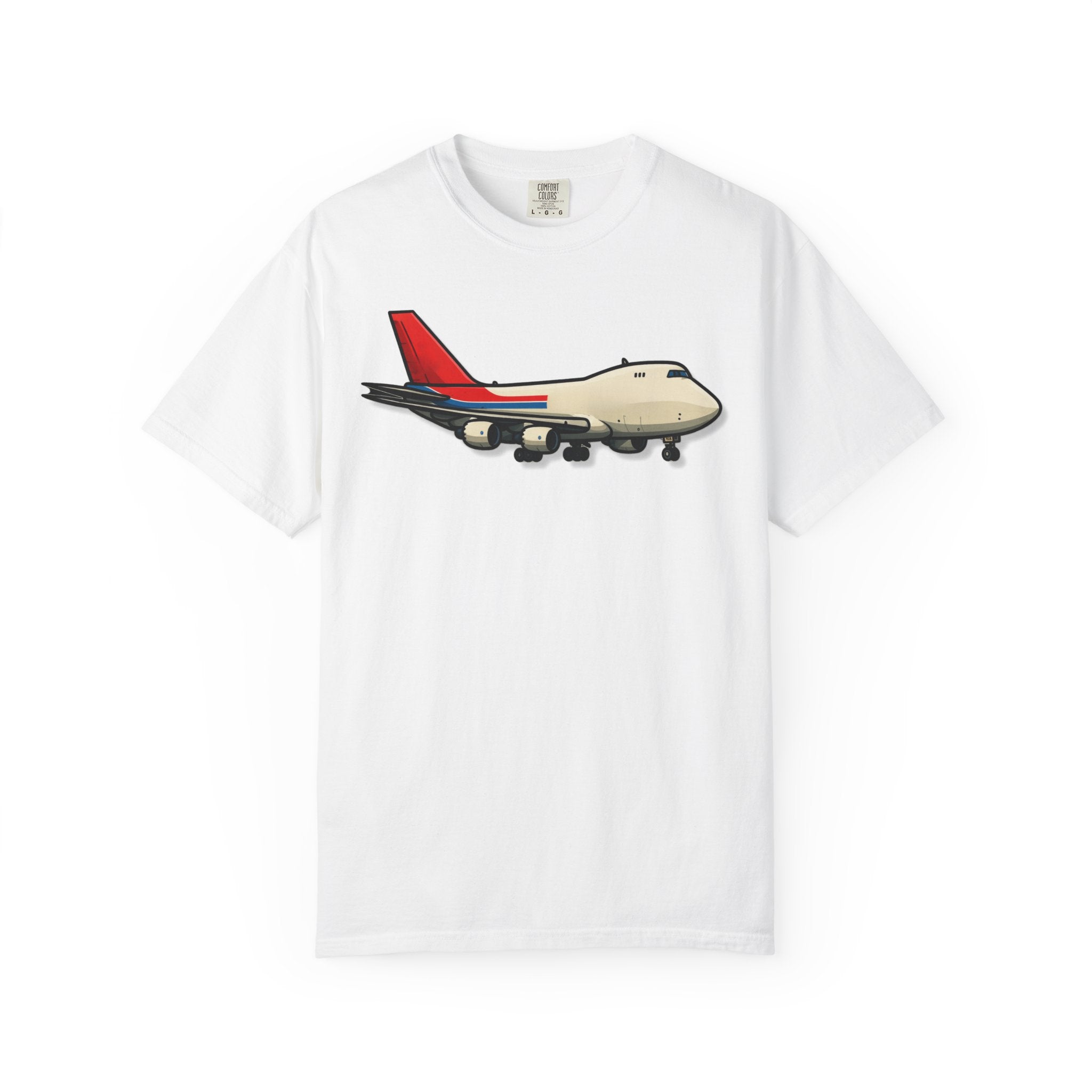 The B747-8F G.O.A.T Cargo Airplane T-Shirt